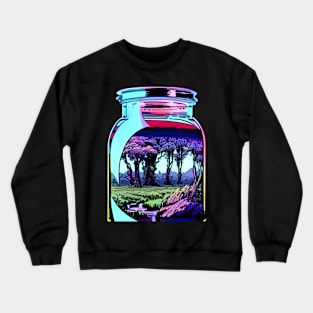 Forest In A Container Crewneck Sweatshirt